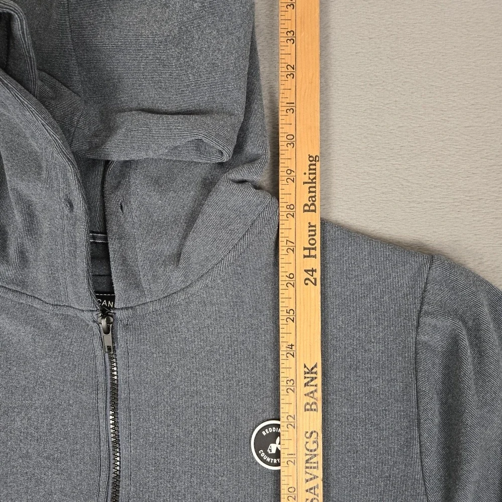 American Needle Hoodie Mens Large Reddimg Country Club Full Zip‎ Soft Golf
